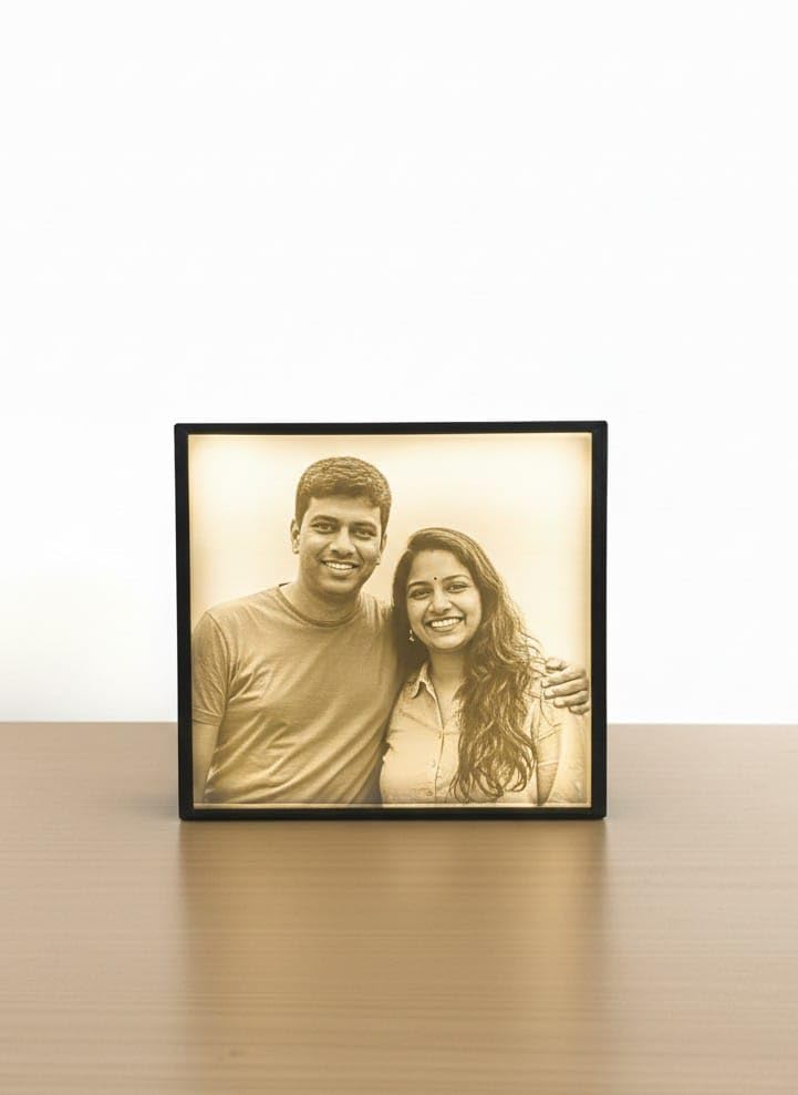LithoGlow Frame – Turn Your Photo Into a Glowing 3D Memory