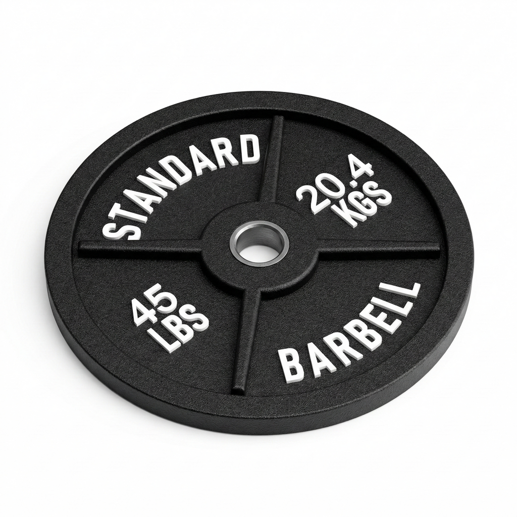 Weight Plates Set — 3D Printed Gym Decor Display Props 5kg to 25kg