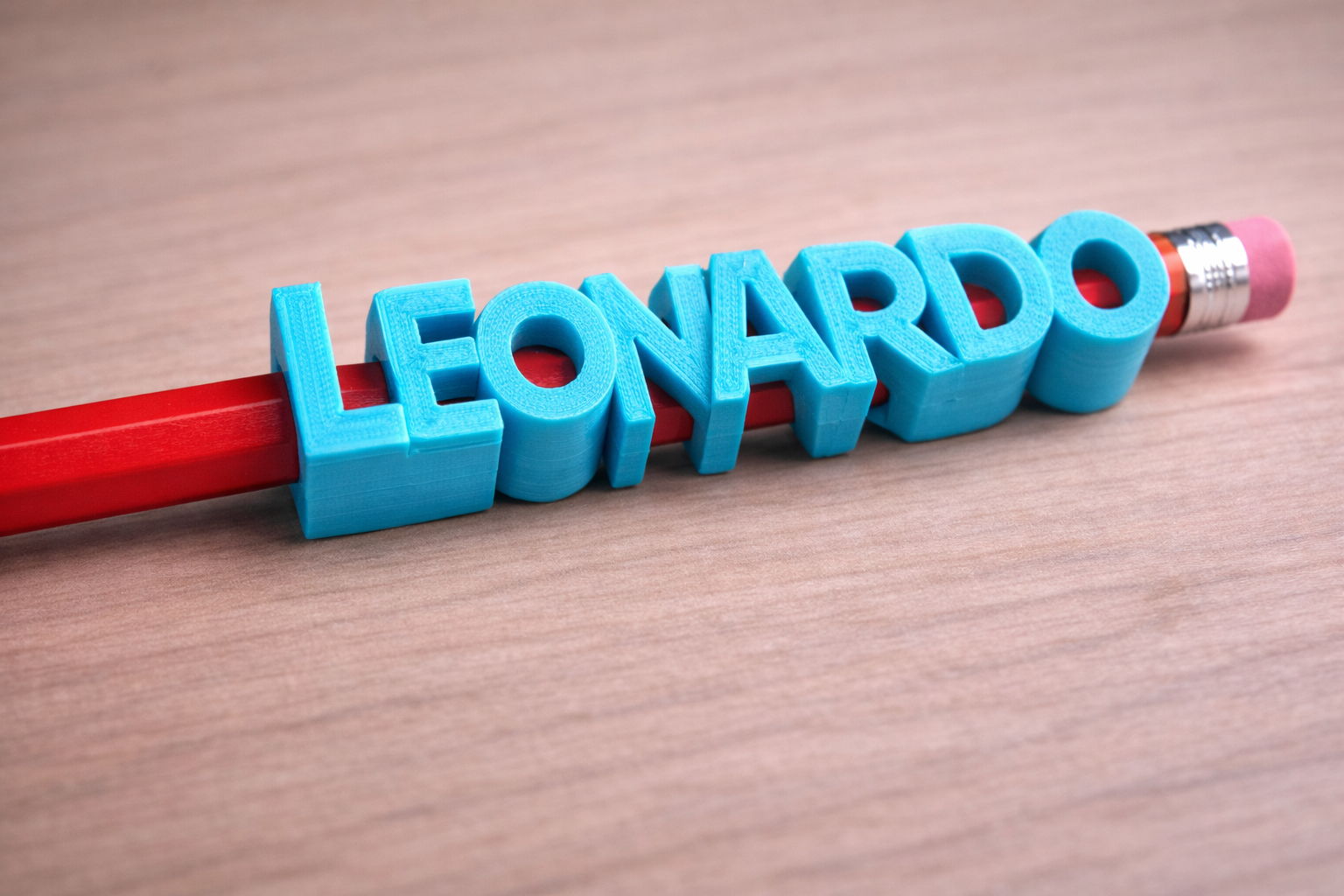 PencilPop Name Tag – Personalized 3D Pencil Name Topper