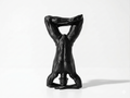Reclining Meditation — FitFigures™ Meditating Man Series | 3D Printed Polygon Figure | WowLayer