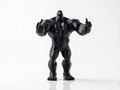 Victory Pose — FitFigures™ Muscle Man Series| 3D Printed Polygon Figure | WowLayer