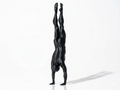 Headstand — FitFigures™ Yoga Man Series | 3D Printed Polygon Figure | WowLayer