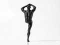 Bridge Pose — FitFigures™ Yoga Man Series | 3D Printed Polygon Figure | WowLayer