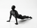Kneeling Meditation — FitFigures™ Meditating Man Series | 3D Printed Polygon Figure | WowLayer