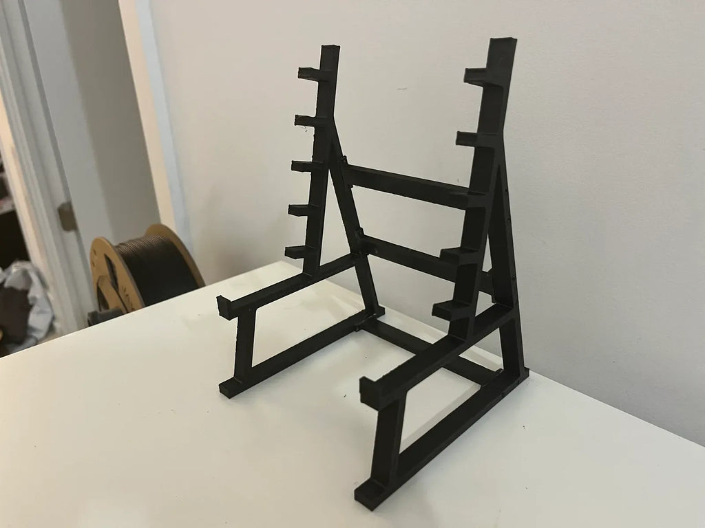 Squat Rack Miniature — 3D Printed Desk Decor and Gym Gift | WowLayer India
