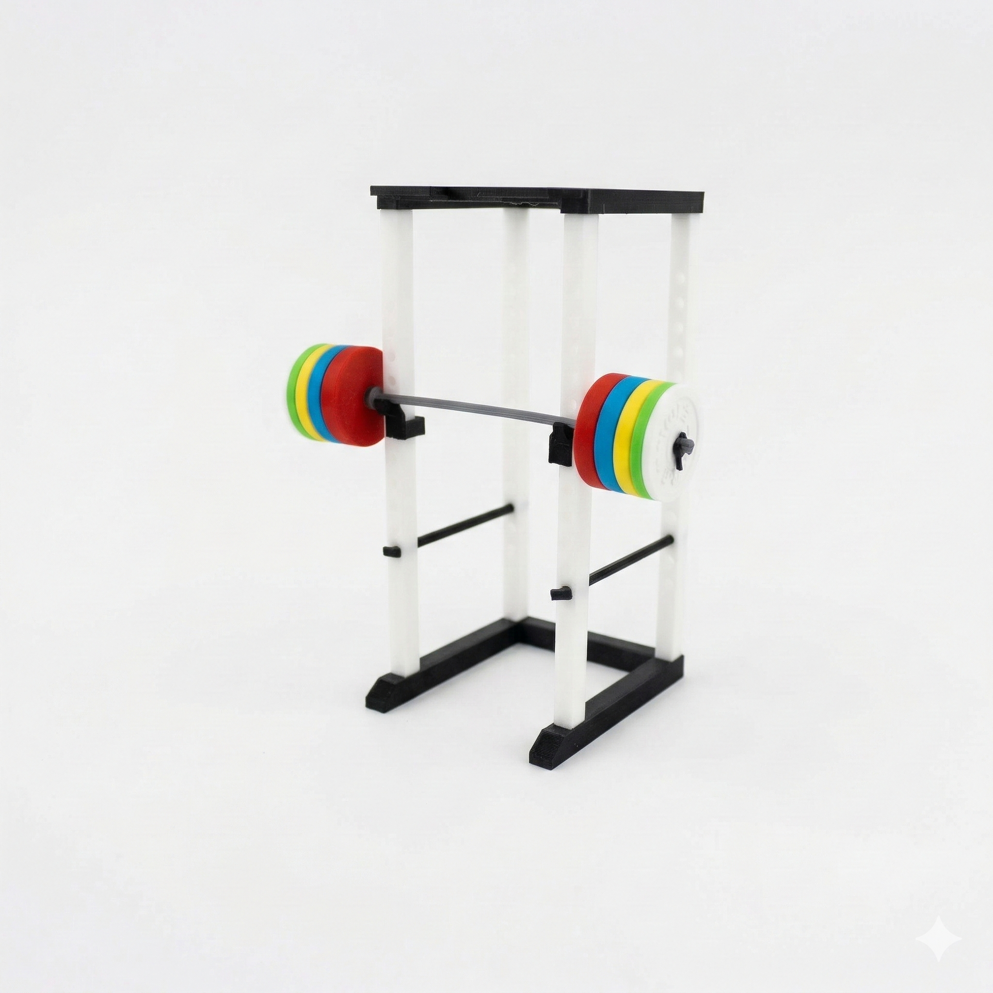 Olympic Barbell — 3D Printed Full Scale Showcase Display Prop | Gym Decor India | WowLayer