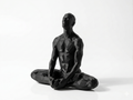 Seated Meditation — FitFigures™ Meditating Man Series | 3D Printed Polygon Figure | WowLayer