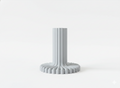 Geometric Candle Holder — Modern 3D Printed Home Ambience