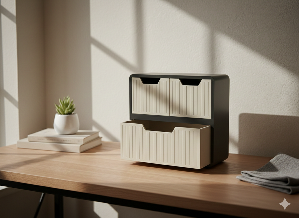 Minimal Desk Organizer — Clean Desk, Clear Mind